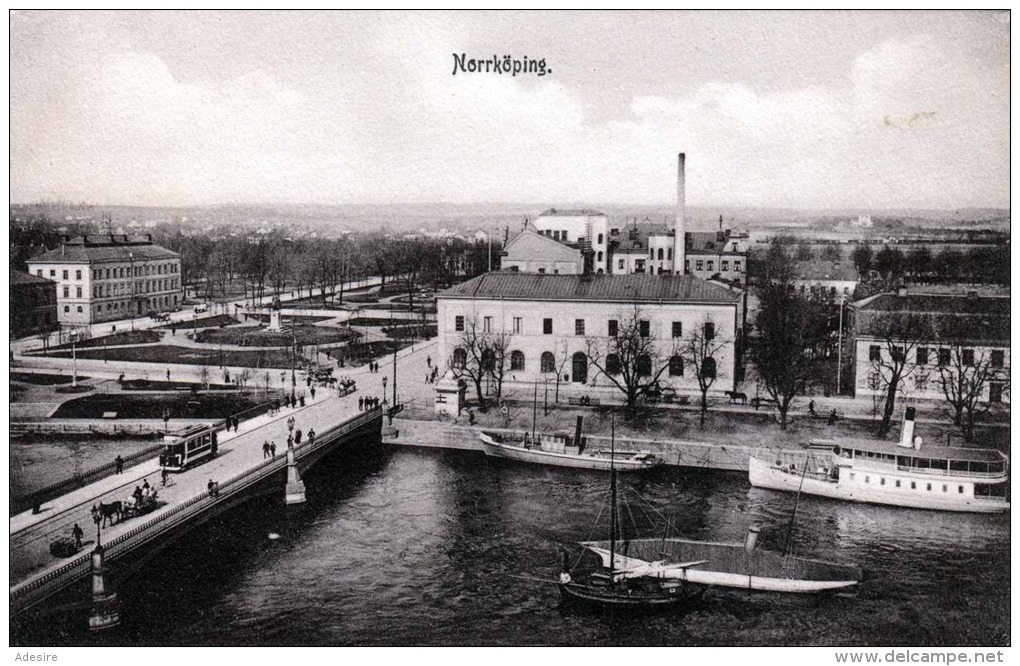 NORRKÖPING - Schöne Alte Karte - Schweden