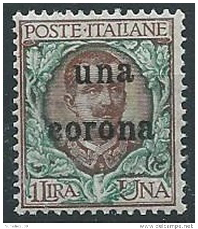 1919 DALMAZIA 1 CORONA MNH ** - ED726-10 - Dalmatië