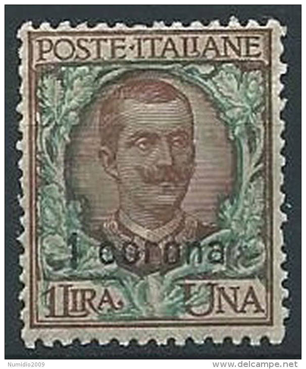 1921-22 DALMAZIA 1 CORONA MNH ** - ED723-7 - Dalmatië