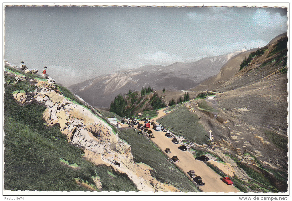 COL  DE  LA  COLOMBIERE  (Hte-Savoie)  Alt.  1650 M.  1474  -  Vue  Générale  Du  Col. - Scionzier