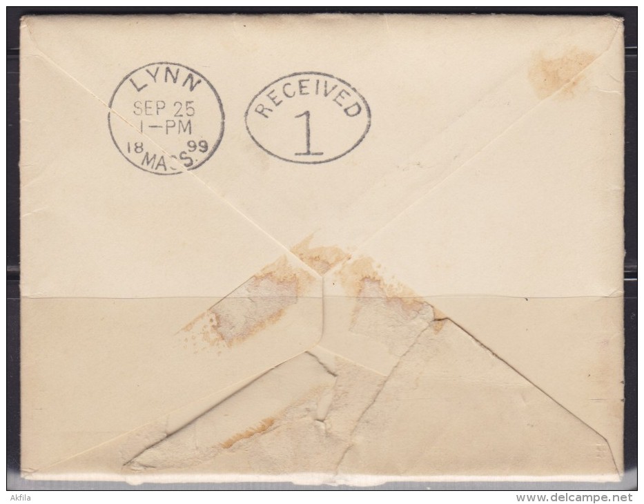 5635. USA, 1899, Letter - Lettres & Documents