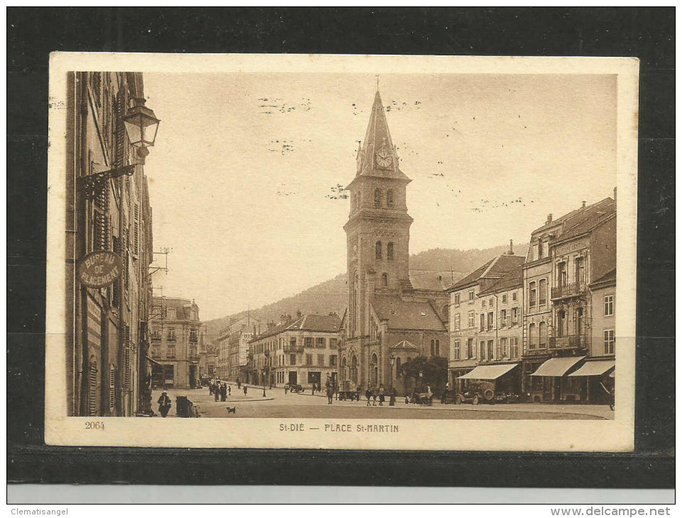 TOP!! ST.DIE * PLACE ST.MARTIN * 1933 **!! - Saint Die