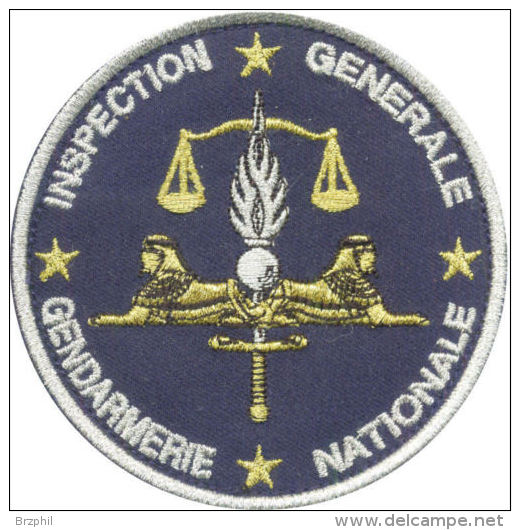 Inspection Générale De La Gendarmerie Nationale - Argenté - Police & Gendarmerie