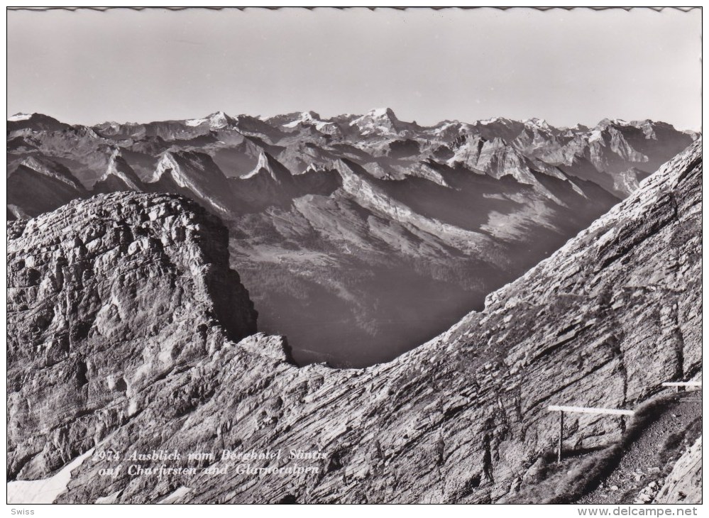 AUSBLICK VOM BERGHOTEL SÄNTIS - Autres & Non Classés