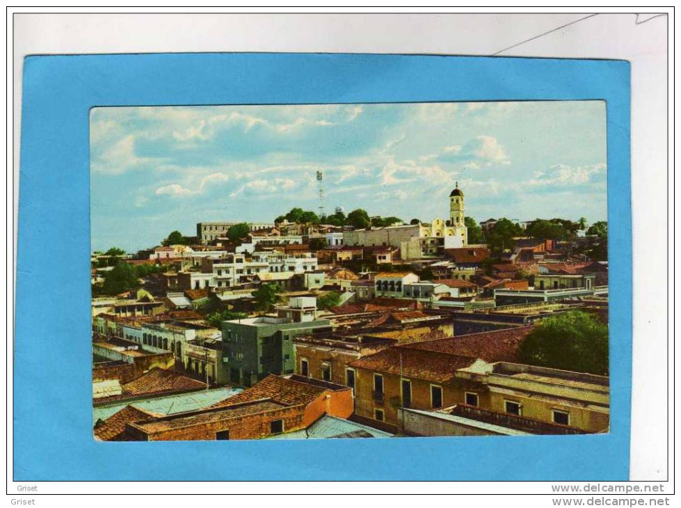 CIUDAD BOLIVAR -vista Panoramica--obli Flamme Méca Rouge  En 1964 Pour Françe - Venezuela