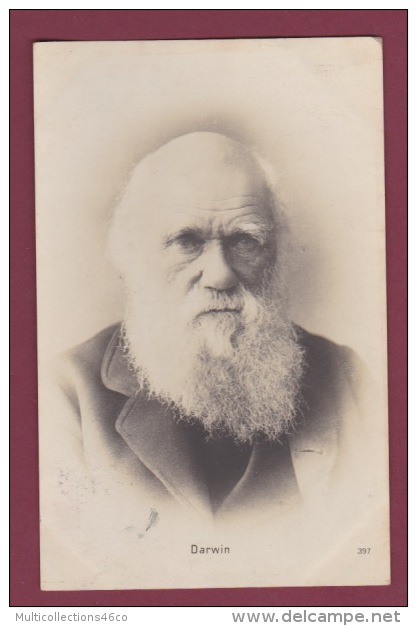 PERSONNALITE - 160814 - CHARLES ROBERT DARWIN Naturaliste Anglais Biologie Scientifique - Autres & Non Classés