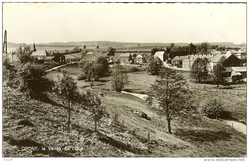 CP De OPONT " La Vallée De L'Our " . - Paliseul