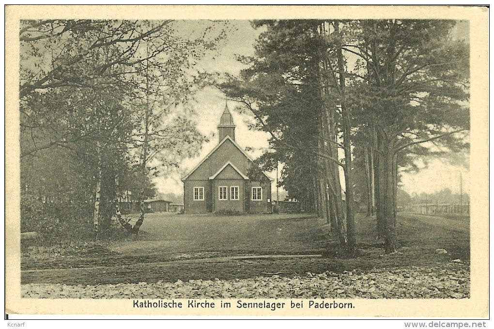 CP De Katholische Kirche Im Sennelagen Bei PADERBORN " Censures / Geprüft ". - Paderborn