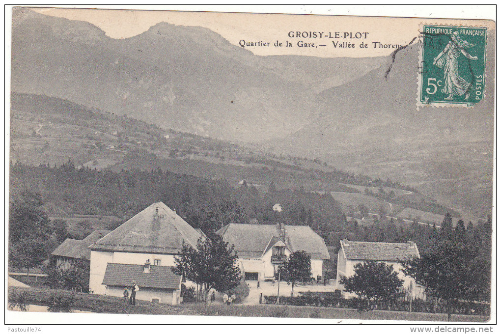 GROISY-LE-PLOT   -  Quartier  De  La  Gare.  -  Vallée  De  Thorens - Autres & Non Classés