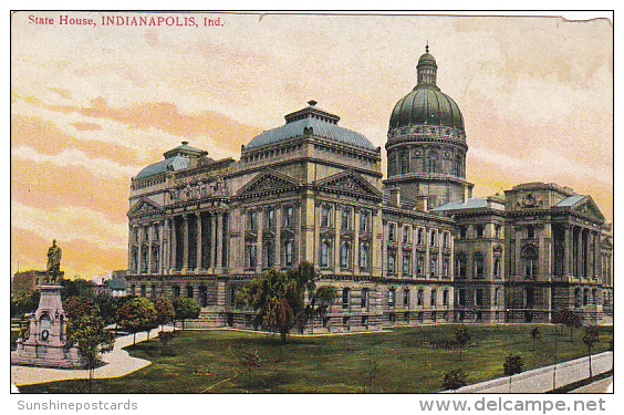 State House Indianapolis Indiana 1907 - Indianapolis