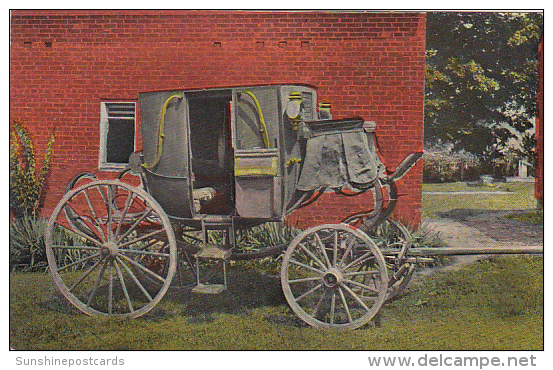 State Coach And Old Smokehouse At Hermitage General Andrew Jackson's Home Near Nashville Tennessee - Nashville