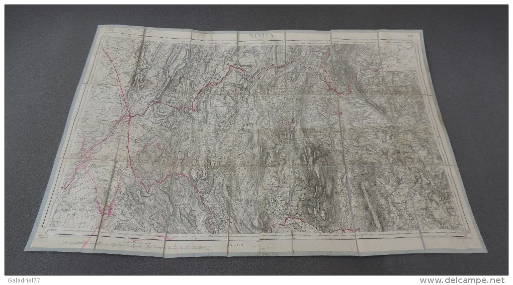 Carte De France Au 1 / 80 000 - Nantua - Kaarten & Atlas