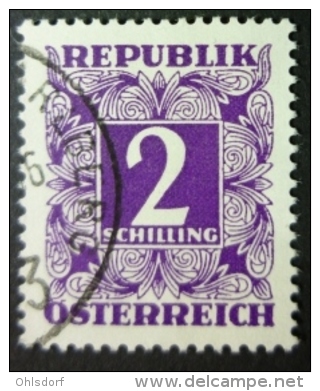 ÖSTERREICH - PORTOMARKEN 1949: Mi 254, O - KOSTENLOSER VERSAND AB 10 EURO - Postage Due