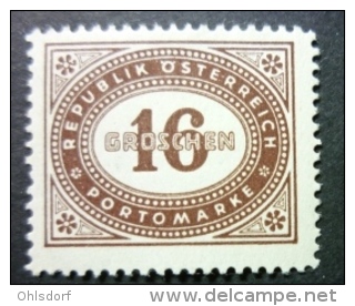 ÖSTERREICH - PORTOMARKEN 1947: Mi 212, * MH - KOSTENLOSER VERSAND AB 10 EURO - Postage Due