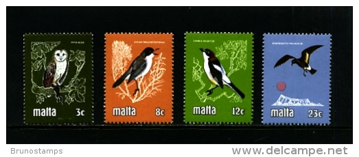 MALTA - 1981  BIRDS  SET  MINT NH - Malta