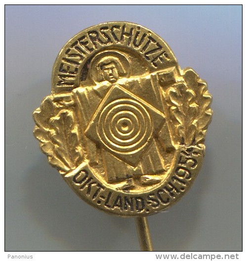 ARCHERY / SHOOTING - Germany, 1954. Old Pin, Badge - Tir à L'Arc