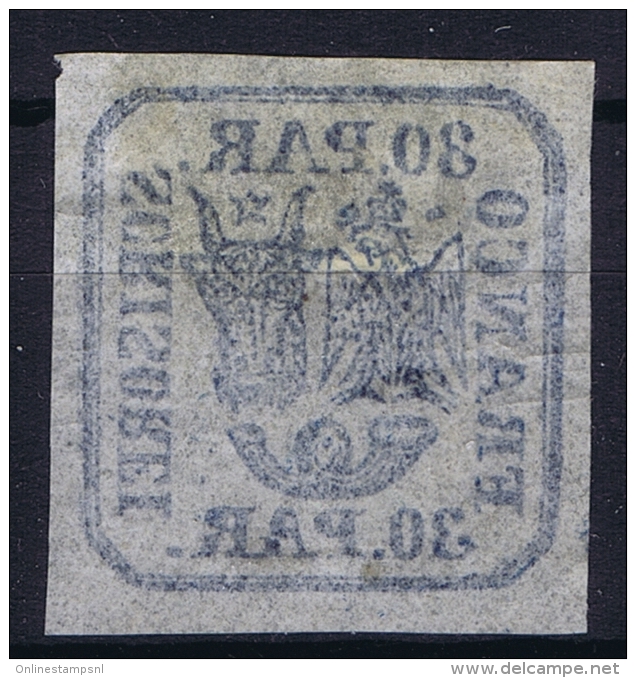 Romenia, 1862, Mi Nr 10  Not Used  (*) - 1858-1880 Moldavia & Principality