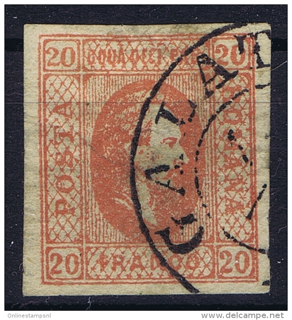 Romenia, 1865, Mi Nr 13 Used - 1858-1880 Fürstentum Moldau