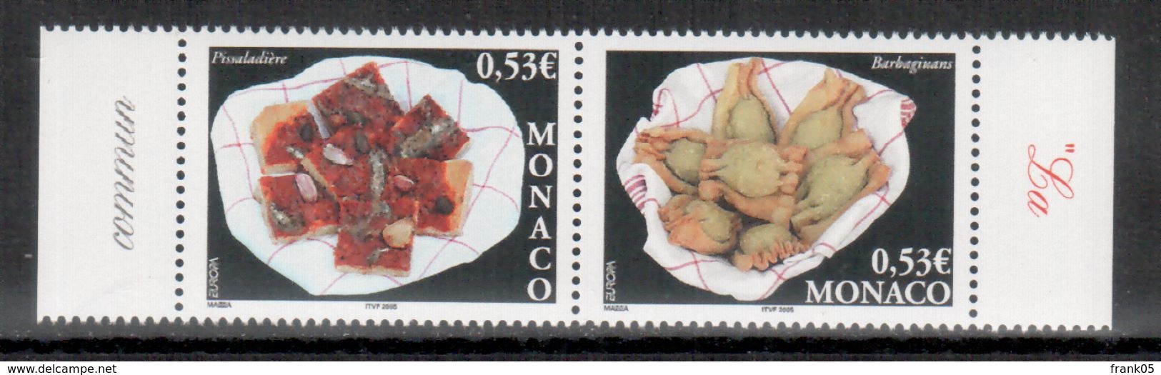 Monaco 2005 Paar/pair EUROPA ** - 2005