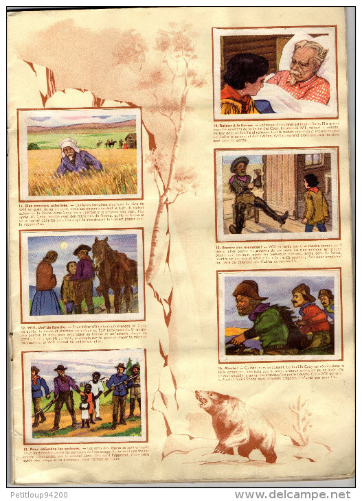 ALBUM IMAGES  CHOCOLAT DES GOURMETS  Buffalo Bill   INDIENS COW BOYS - Albums & Catalogues