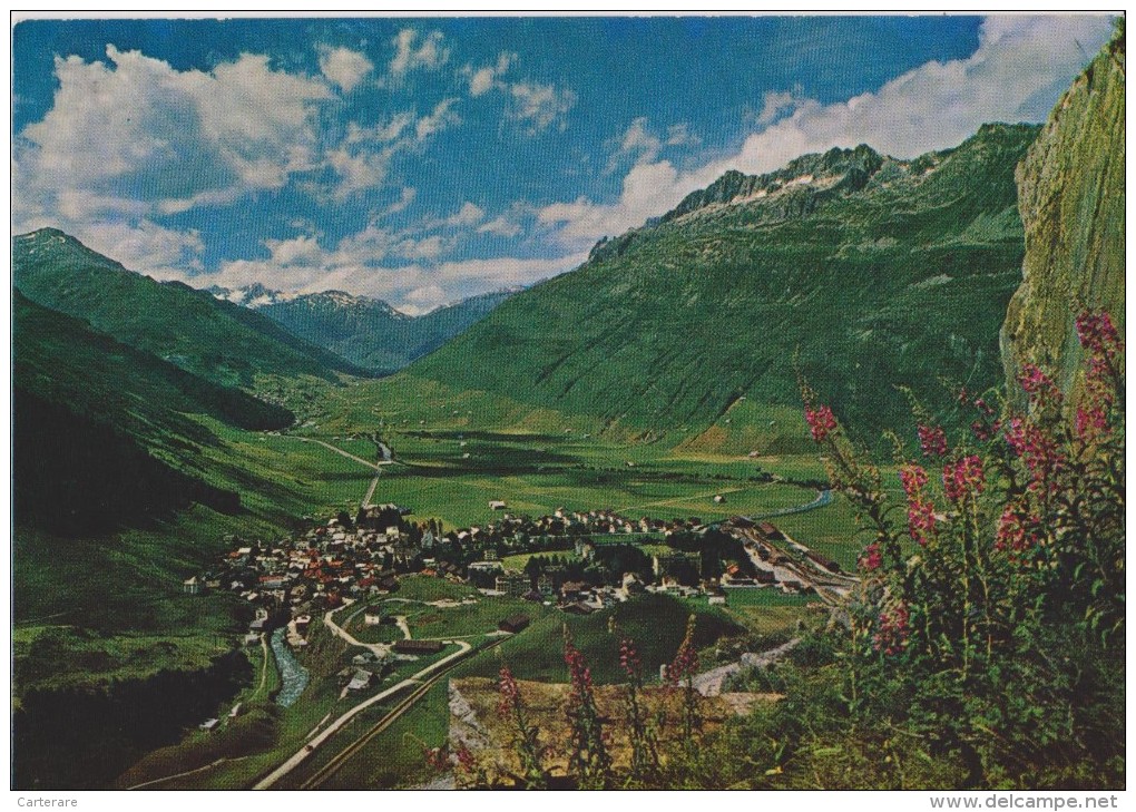 SUISSE,SCHWEIZ,SVIZZERA,S WITZERLAND,HELVETIA,SWISS ,URI,ANDERMATT,sud ALTDORF,COL DU SAINT GOTHARD - Altdorf