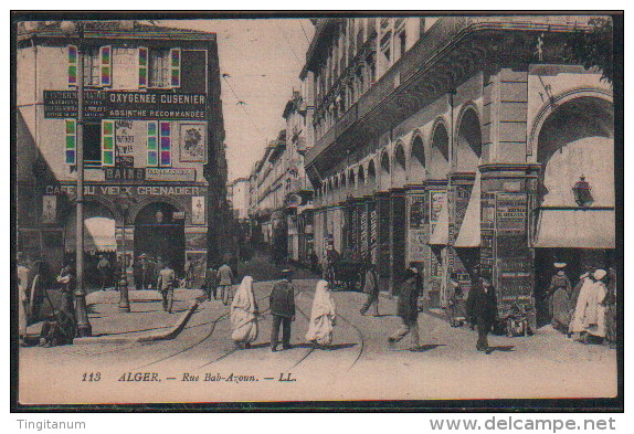 ALGER- RUE BAB AZOUNE - Algiers