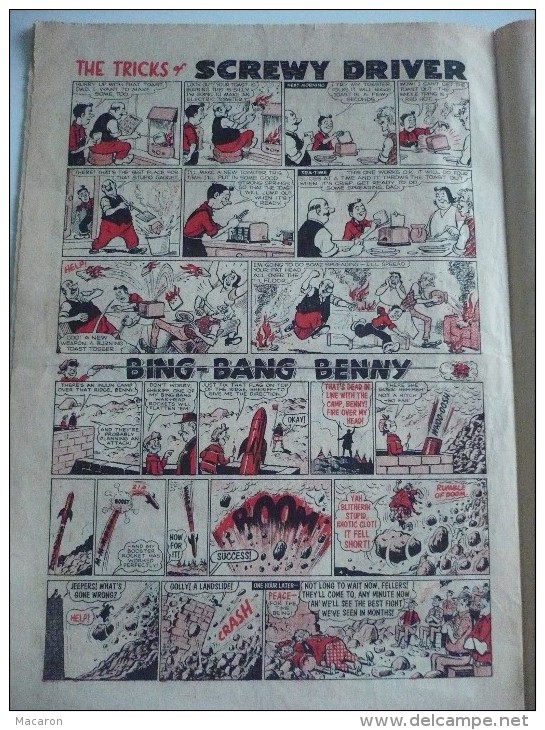 The DANDY . KORKY The CAT N°922, 1957, 12 Pages. TBon Etat - Cómics Británicos