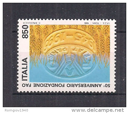 ITALIA  1995 FAO SASS. 2187 MNH XF - 1946-60: Nuovi