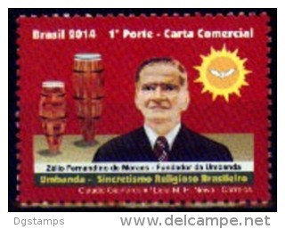 Brasil 2014 ** Zelio Fernadino De Morais. Umbanda. Sincretismo. See Description. - Unused Stamps