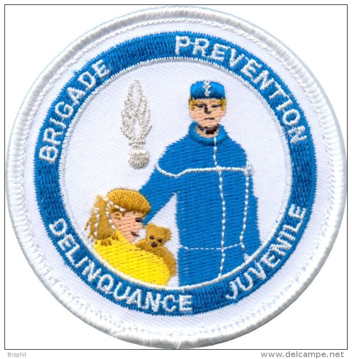 Gendarmerie- Brigade De Prévention De La Délinquance Juvénile MIGENNES Bleu Ciel - Politie & Rijkswacht