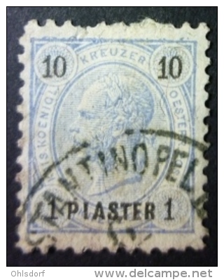 ÖSTERREICH - LEVANTE 1890: Mi 23, O - KOSTENLOSER VERSAND AB 10 EURO - Eastern Austria