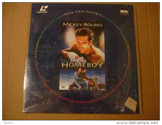 LASERDISC  CDV   °°°  HOMEBOY AVEC MICKEY ROURKE °° PAL  FRANCAIS - Otros