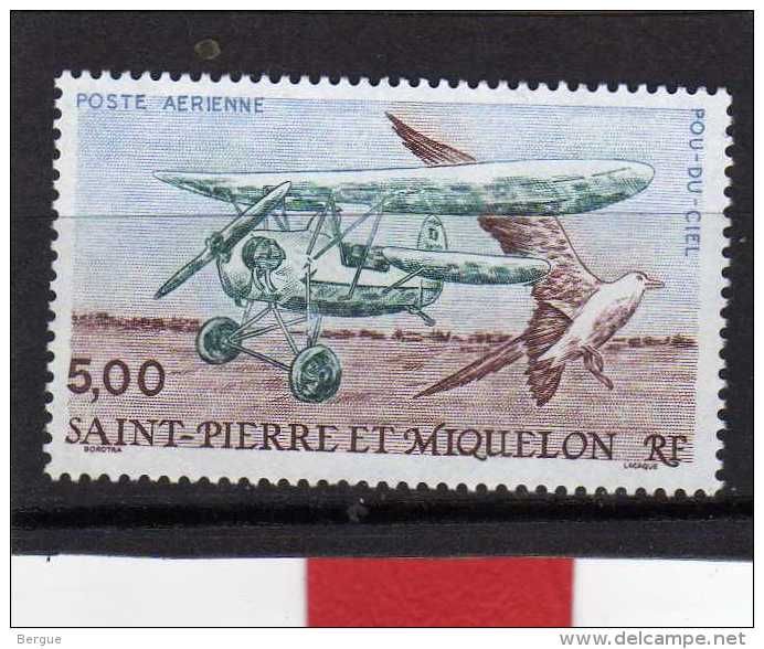 SAINT PIERRE ET MIQUELON   PA N° 69  ** LUXE - Unused Stamps