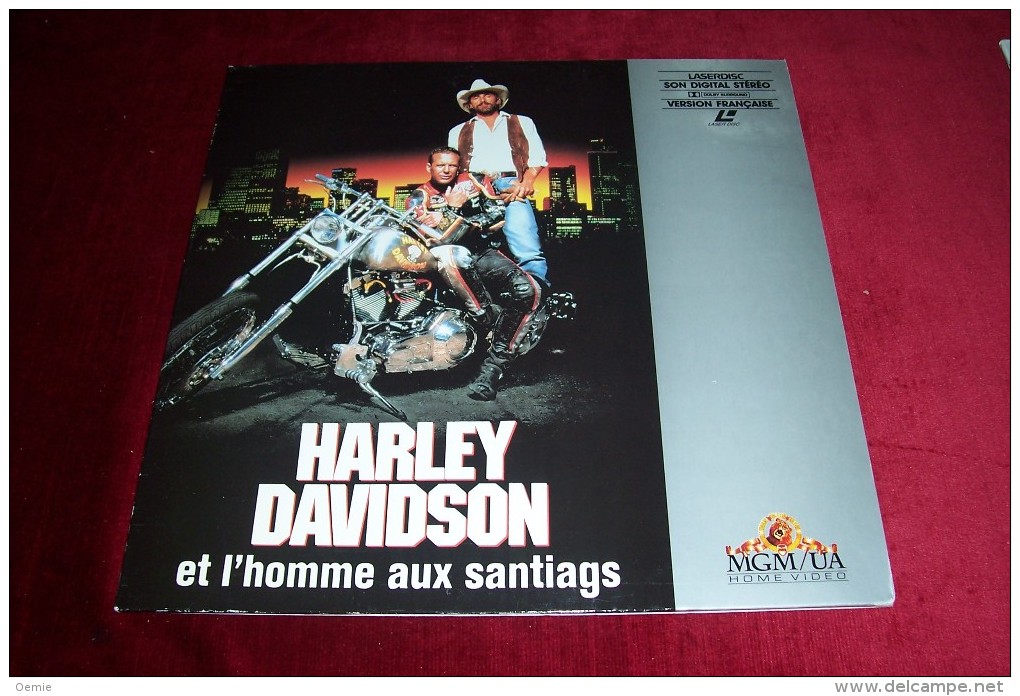 HARLEY DAVIDSON ET L  HOMME AUX SANTIAGS  °° PAL  FRANCAIS - Otros