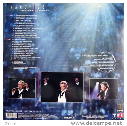 LASERDISC  CDV   °°°  SARDOU BERCY 98 °° PAL  FRANCAIS - Otros