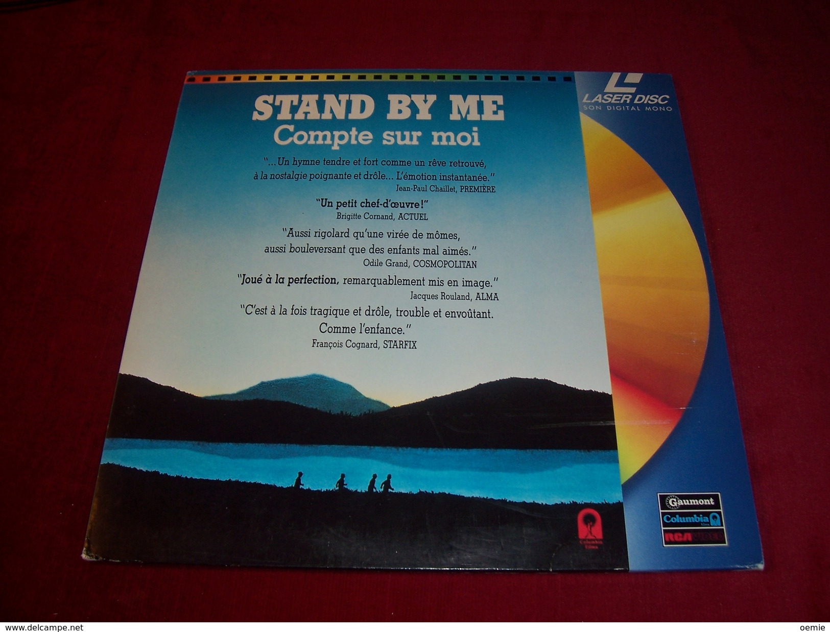 LASERDISC  CDV   °°°   STAND BY ME  °°° COMPTE SUR MOI°° PAL  FRANCAIS - Otros