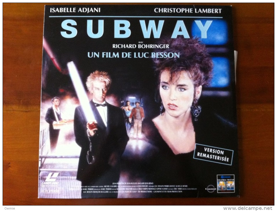 LASERDISC  CDV   °°°   SUDWAY     DE LUC BESSON  °°° COMPTE SUR MOI°° PAL  FRANCAIS - Otros