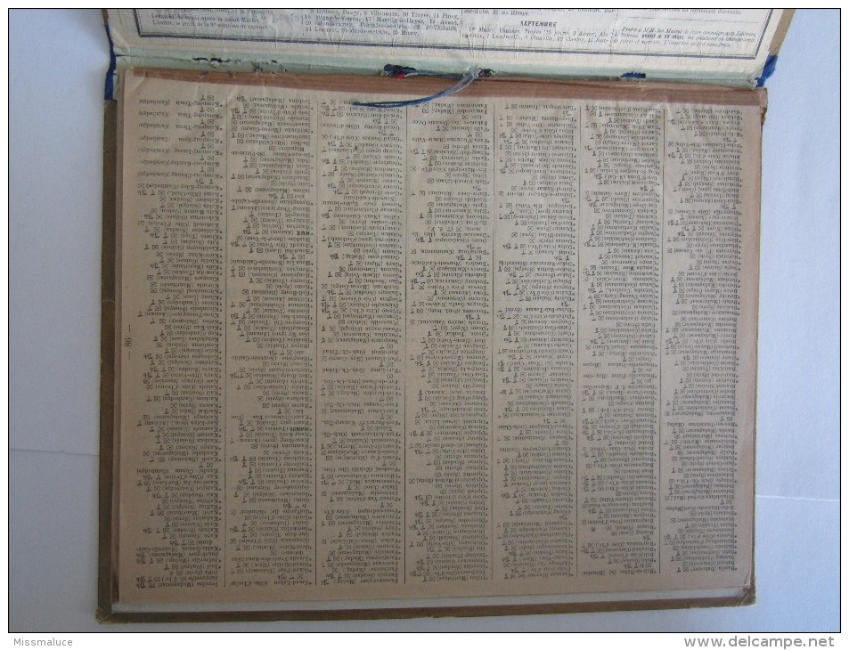 CALENDRIER 1934 ALMANACH DES POSTES ET DES TÉLÉGRAPHES CHEMIN DANS LA PALMERAIE  VOIR DESCRIPTION AVANT D´ACHETER - Grand Format : 1921-40