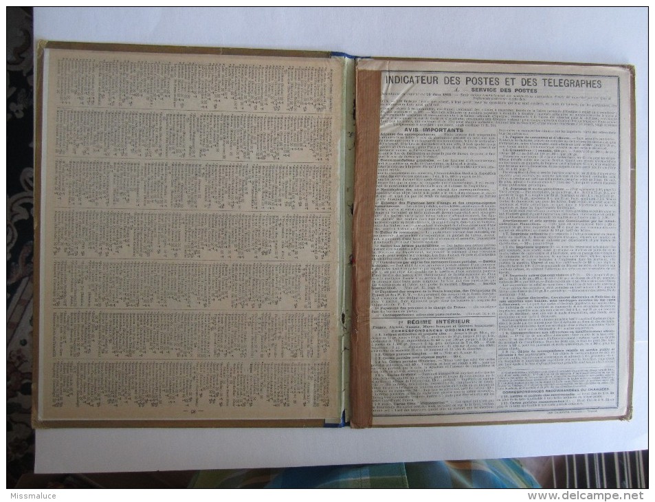 CALENDRIER 1934 ALMANACH DES POSTES ET DES TÉLÉGRAPHES CHEMIN DANS LA PALMERAIE  VOIR DESCRIPTION AVANT D´ACHETER - Grand Format : 1921-40