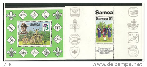 Scoutisme . Lors Baden Powell & Les Boys Brigades Des Îles Samoa.  2 BF Neufs ** - Samoa