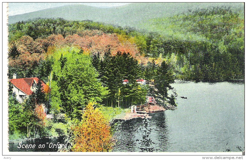 Scene Sur Lac Orford, Scene On Orford Lake , Magog, Quebec - Other & Unclassified
