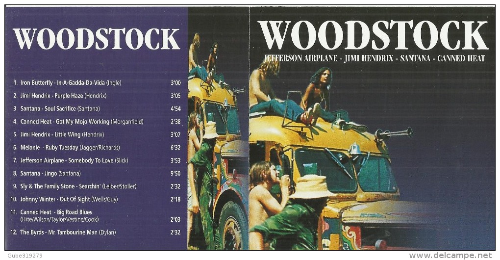 WOODSTOCK - CD 2000 BIEM / STEMRA - HOLLAND - 12 TRACKS - TRACK 2-4-5-7-9 LIVE RECORDINGS - OTHER TRACKS RERECORDINGS - - Sonstige & Ohne Zuordnung