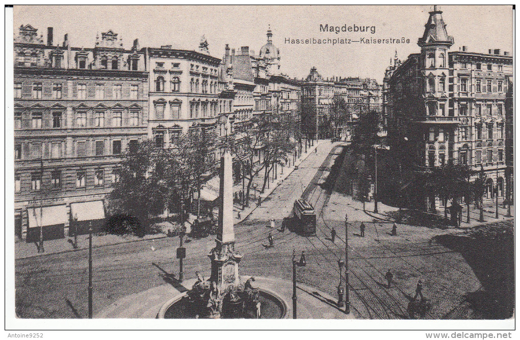 Magdeburg Hasselbachplatz Kaiserstrabe - Magdeburg