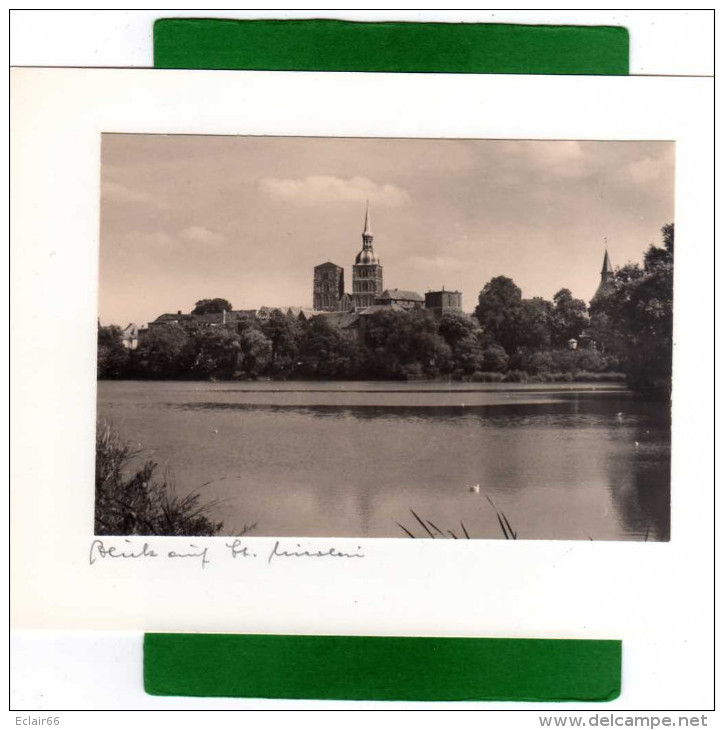 STRALSUND   Photo Sur Carton  Original   (N°8 ) - Stralsund