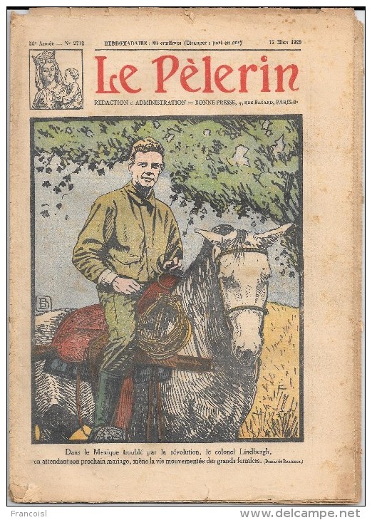 Lot De 32 Numéros De L'hebdomadaire "Le Pèlerin". - Autres & Non Classés