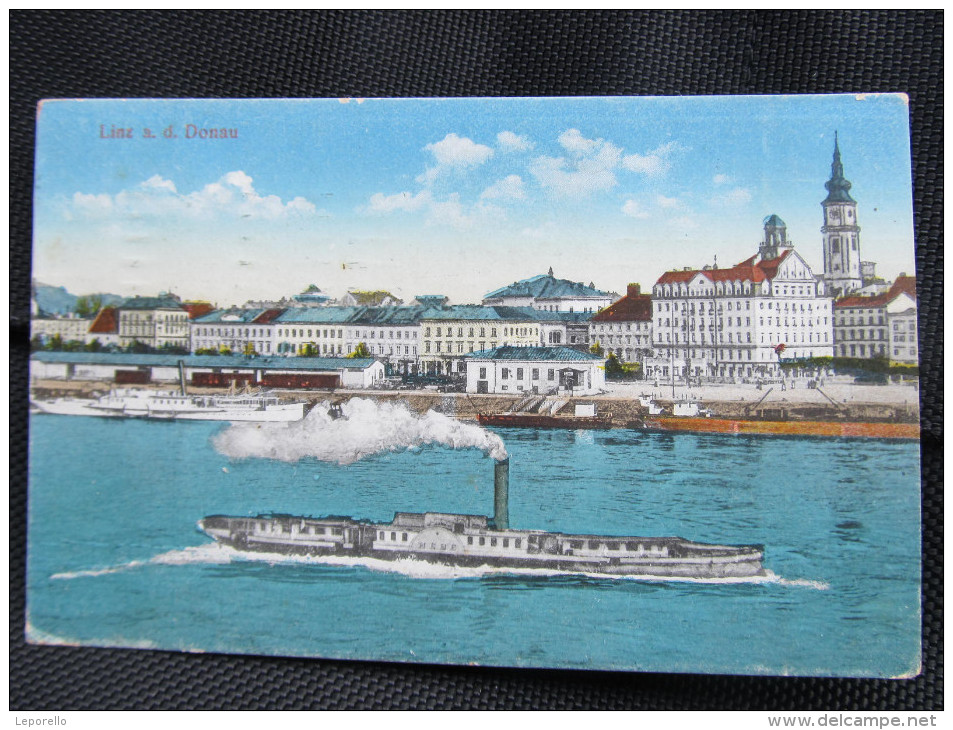 AK LINZ Ca.1915 Schiff  // /  D*13311 - Linz