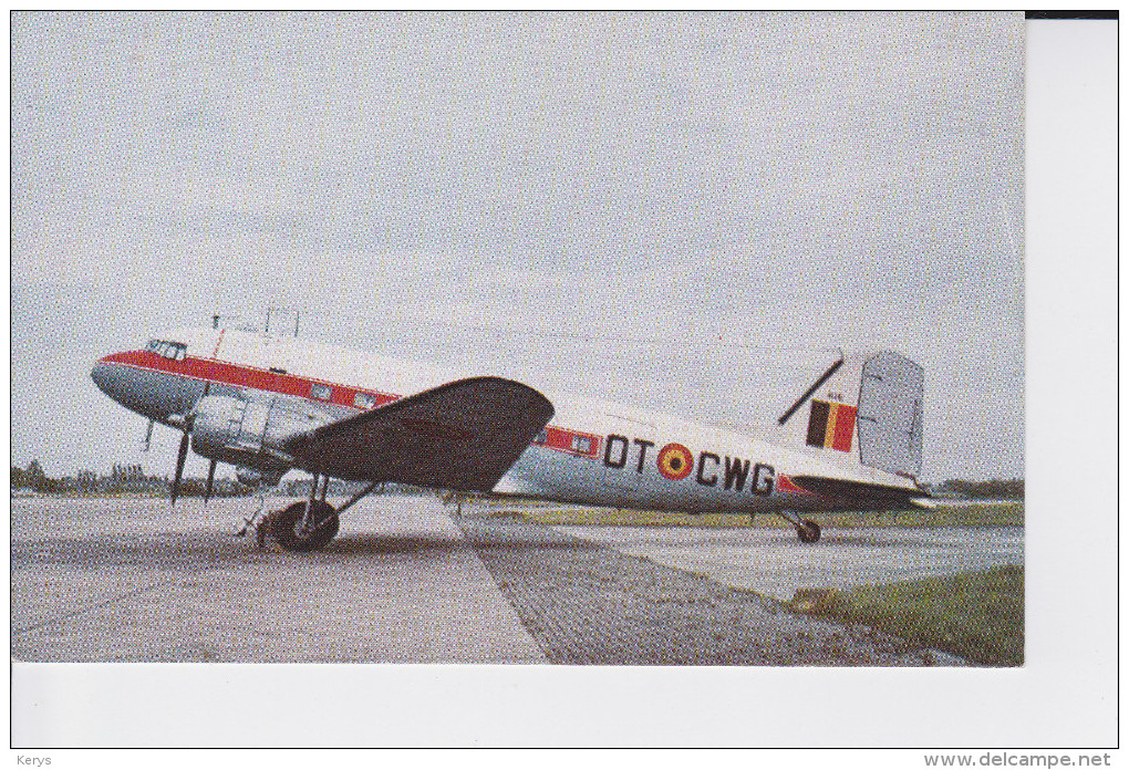 FORCE AERIENNE BELGE  :  DOUGLAS DC3 - 1946-....: Moderne