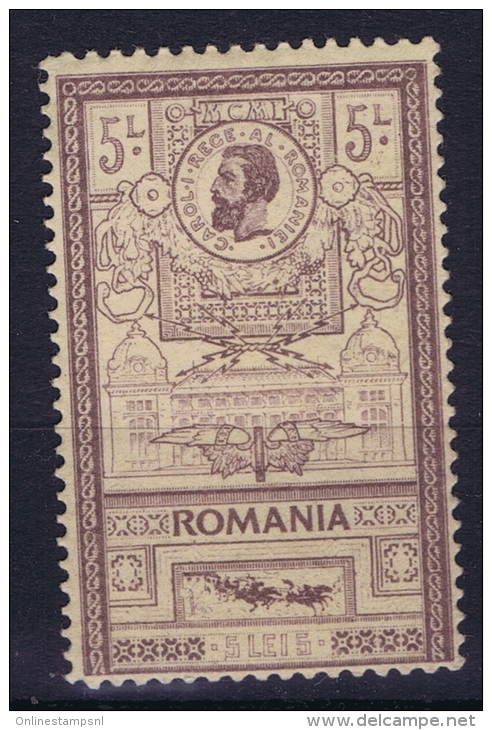 Romenia, 1903 Mi 160  MH/*, Yv 151 - Unused Stamps