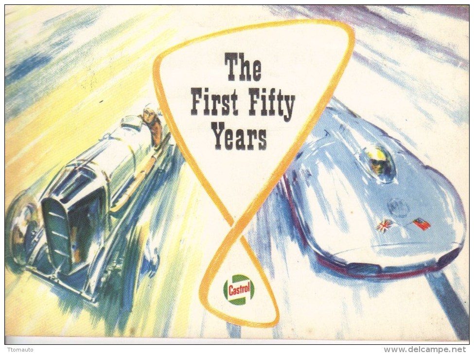 Castrol Achievements  -  The First Fifty Years 1909-1959  -  Illustrated By Gordon Horner - Transportes