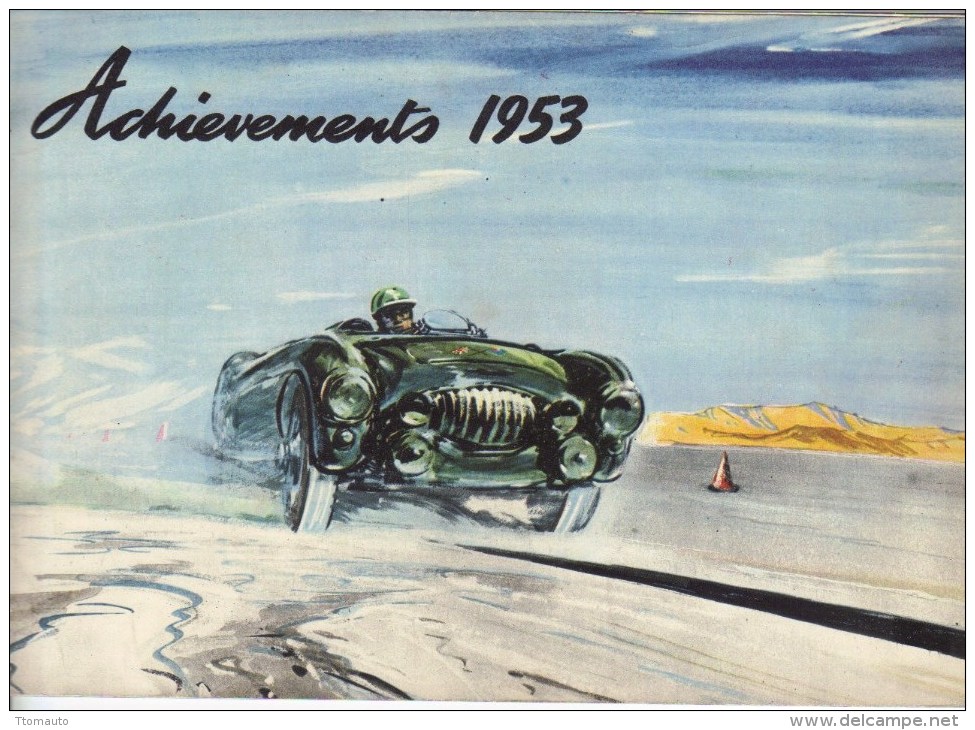 Castrol Achievements  -  1953  -  Illustrated By Gordon Horner - Verkehr